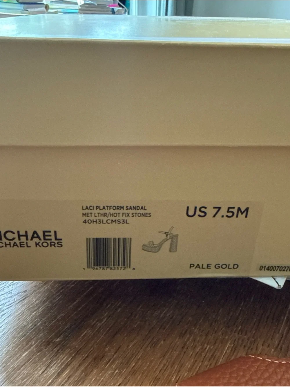 Michael Kors shimmering metallic